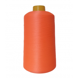 Текстурированная нитка 150D/1 № 4467 оранжевый неон в Борзне